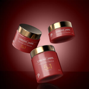 Glass Cream Jars