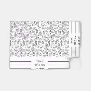 15x9 Custom Parchment Paper