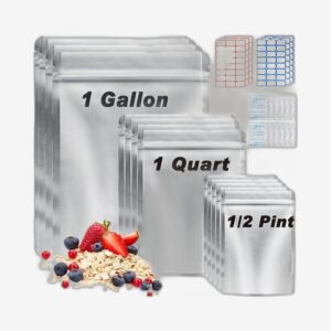 1 Gallon Mylar Bags For Food Storage
