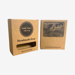 3 X 3 X 1 Kraft Soap Box