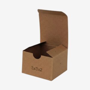 3x3x2 Kraft Boxes