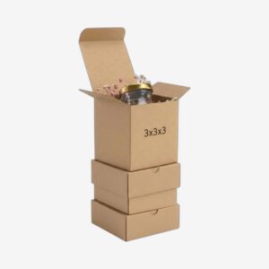 3x3x3 Kraft Boxes