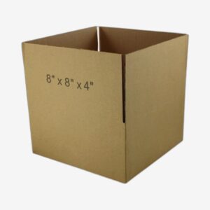 8x8x4 Kraft Boxes