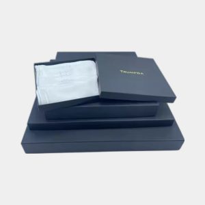 Apparel Boxes With Gold Foil Logo