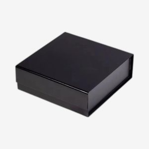 Black A6 Square Magnetic Boxes