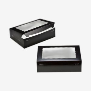 Black Bakery Boxes