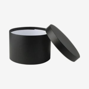 Black Round Boxes