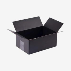 Black Shipping Boxes