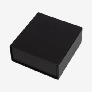 Black Small Square Magnetic Boxes