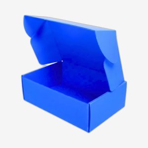 Blue Corrugated Boxes