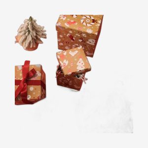 Brown Christmas Gift Boxes
