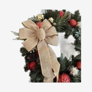 Christmas Burlap Ribbon