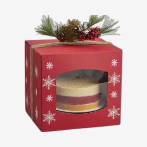 Christmas Cake Packaging Boxes