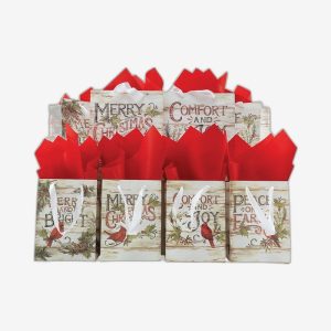 Christmas Cardinal Gift Bags