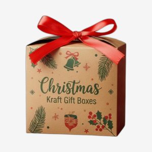 Christmas Kraft Gift Boxes
