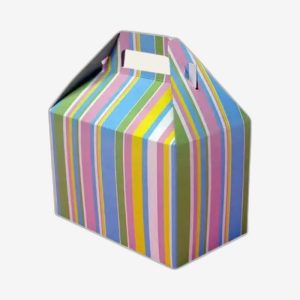 Colored Gable Boxes