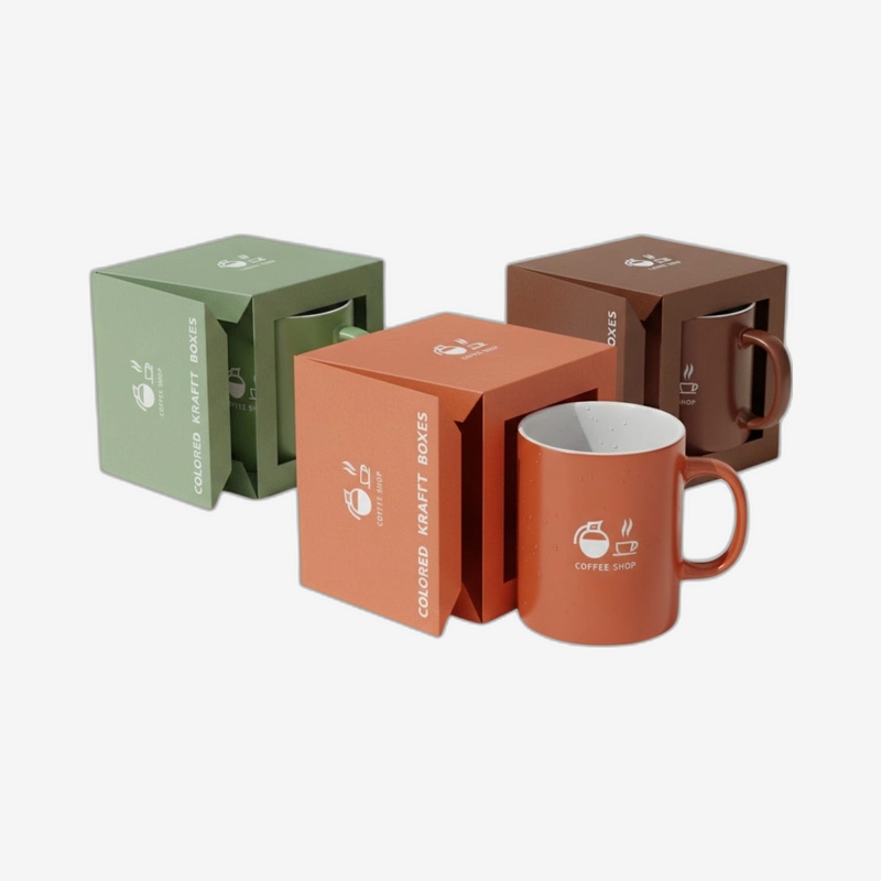 Colored Kraft Mug Boxes - Image 6