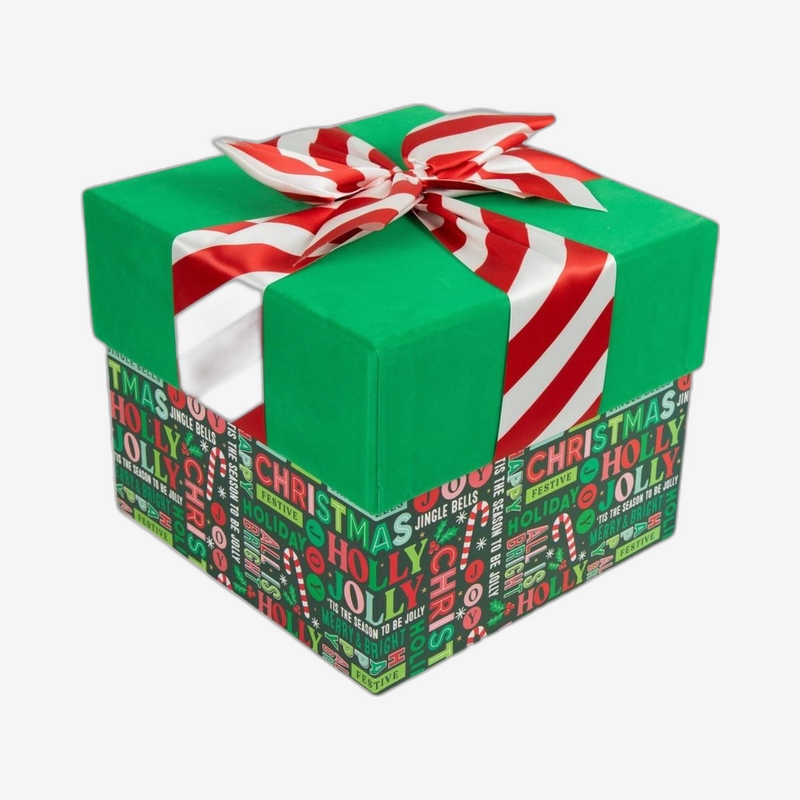 Colorful Holiday Sayings Gift Boxes - Image 2