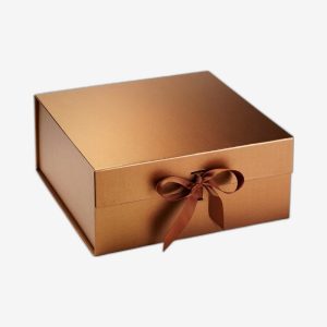 Copper A5 Deep Magnetic Boxes With Changeable Ribbon