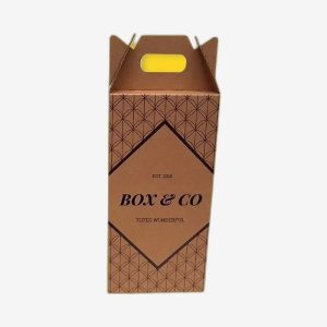 Custom Beverage Boxes With Handle