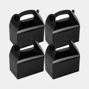 Custom Black Gable Boxes