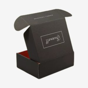 Custom Black Mailer Boxes