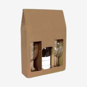 Custom Bottle Carriers With Display Window