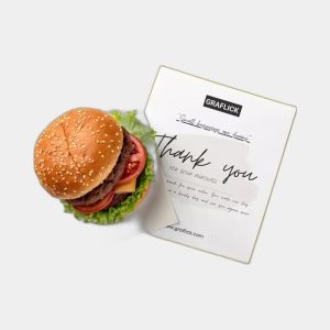 Custom Burger Paper