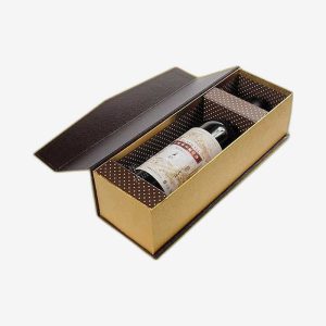 Custom Champagne Rigid Boxes With Inserts