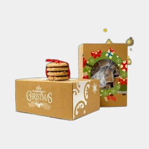 Custom Christmas Cookie Boxes