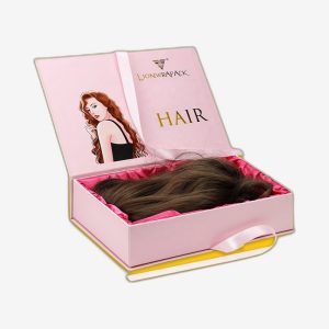Custom Design Rigid Hair Extension Boxes