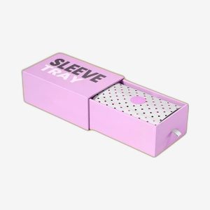 Custom Design Sleeve  Tray Hair Extension Boxes