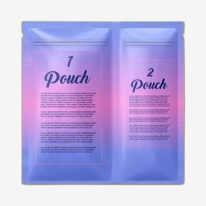 Custom Dual Compartment Mylar Bags