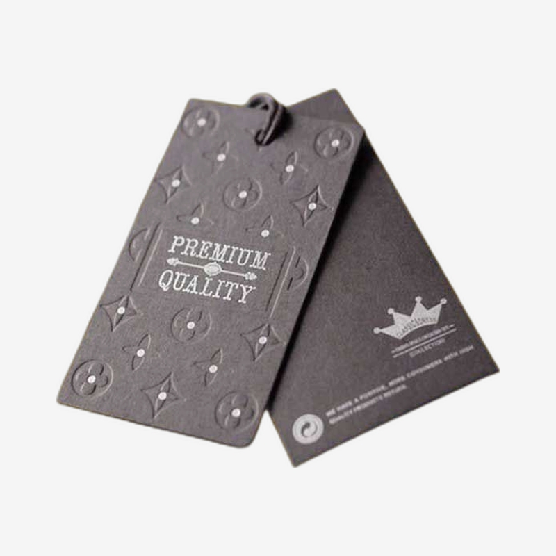 Custom Embossed Debossed Hang Tags - Image 4