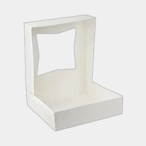 Custom Four Corner Cake Boxes