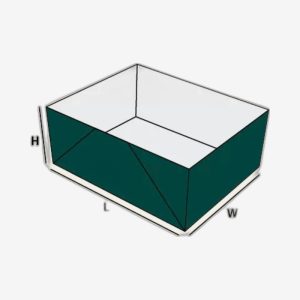 Custom Four Corner Tray