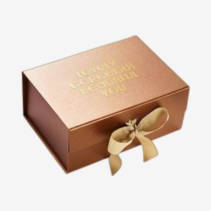 Custom Gold Foil Chocolate Boxes