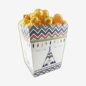 Custom Gold Foil Printed Popcorn Boxes