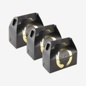 Custom Gold Foiled Gable Boxes