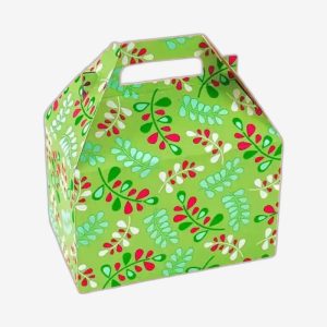 Custom Green Gable Boxes