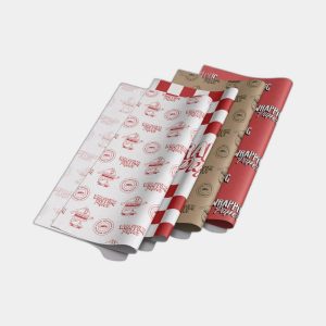 Custom Hamburger Wrapping Paper