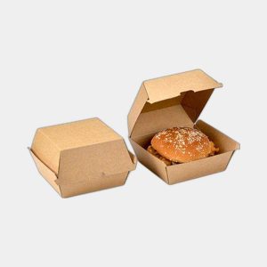 Custom Kraft Burger Boxes