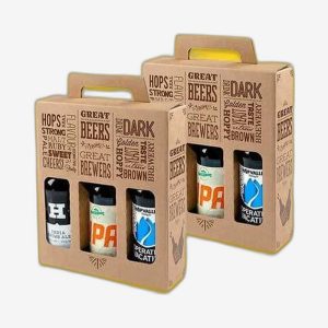 Custom Kraft Handle Boxes