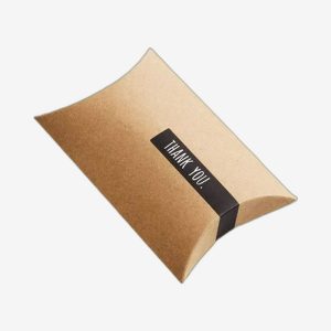 Custom Kraft Pillow Boxes