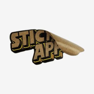 Custom Kraft Stickers