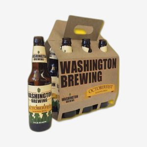 Custom Kraft Stock Bottle Neckers And Carriers