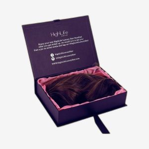 Custom Magnetic Closure Hair Extension Boxes