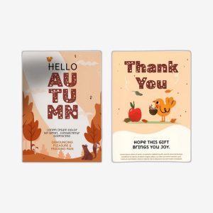 Custom Printed Thanksgiving Packaging Inserts