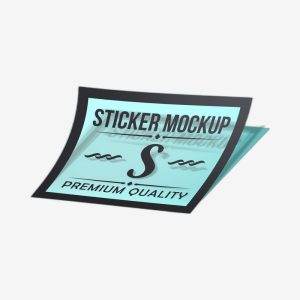 Custom Rectangular Transparent Sticker