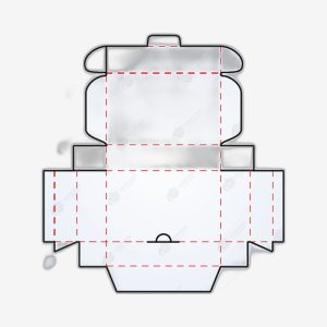 Custom Roll End Tuck Front Box Template